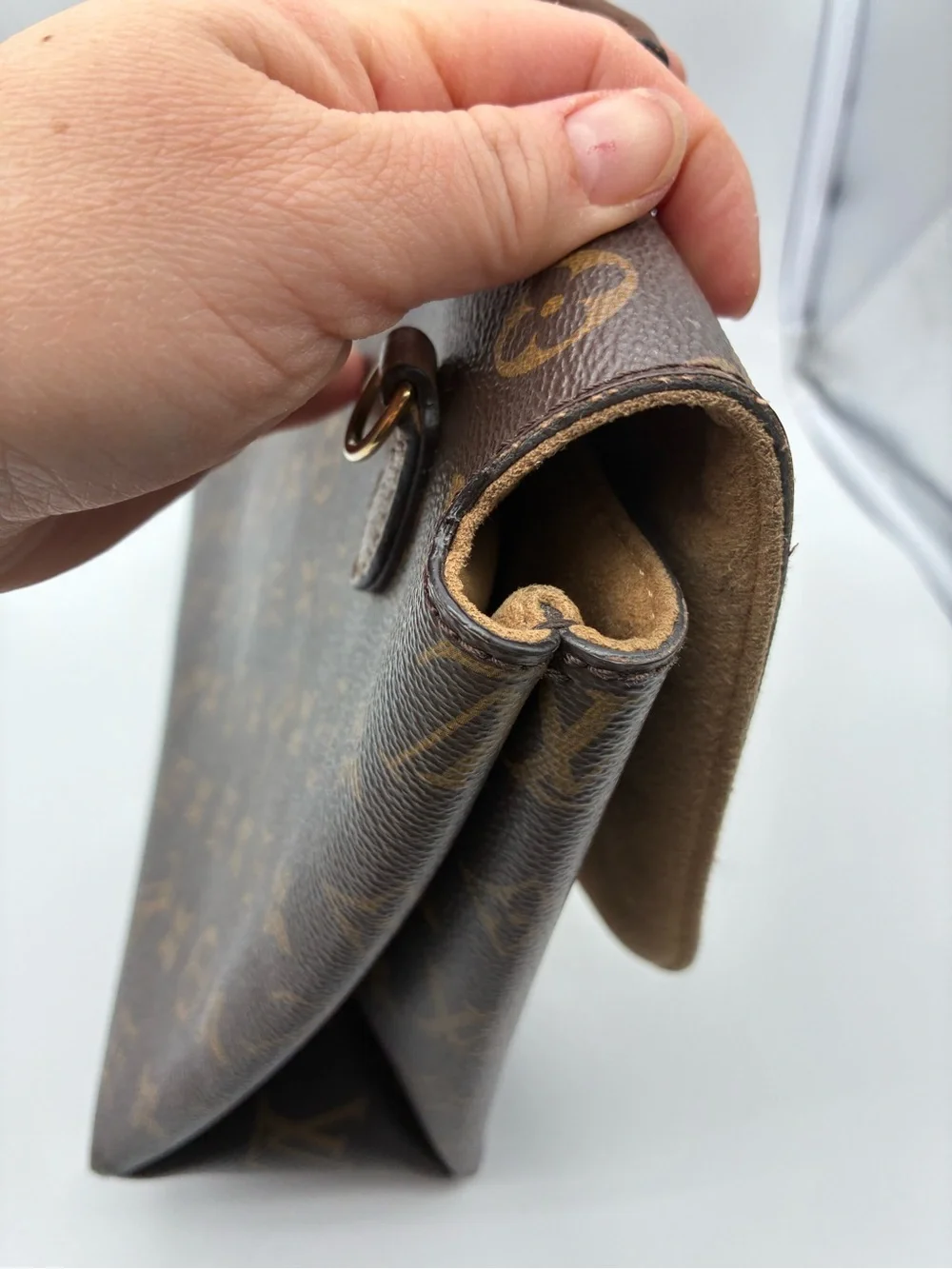 Louis Vuitton Marignan Monogram brown bag with LV strap, COA and dust bag
